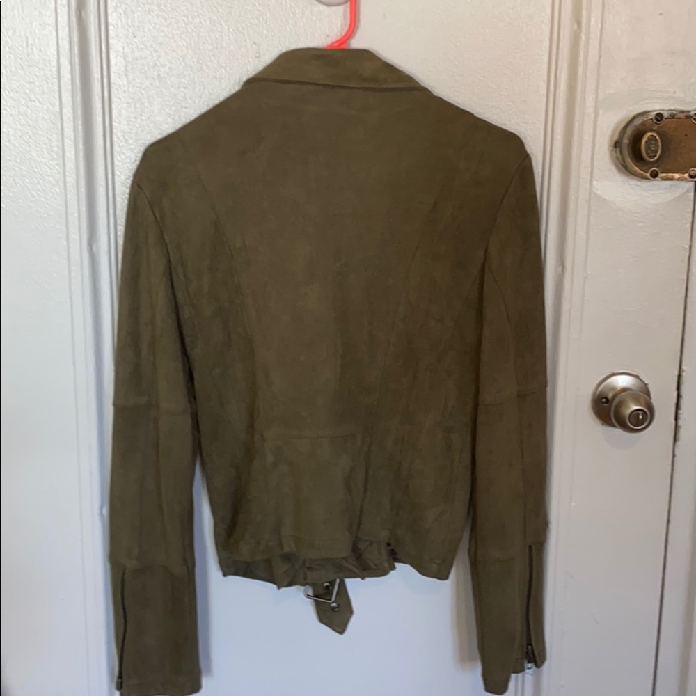 Grey Suede Jacket - image 3